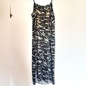 Camouflage Midi Dress